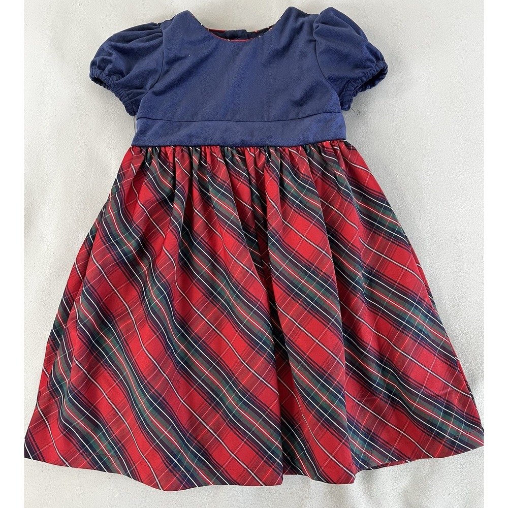 Max Studio Kids Girls Christmas Dress Plaids And Checks Size 6